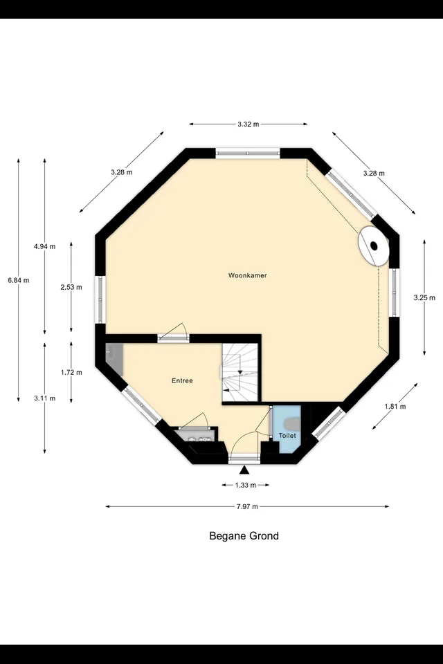 Plattegrond 4 van West Ringdijk 52