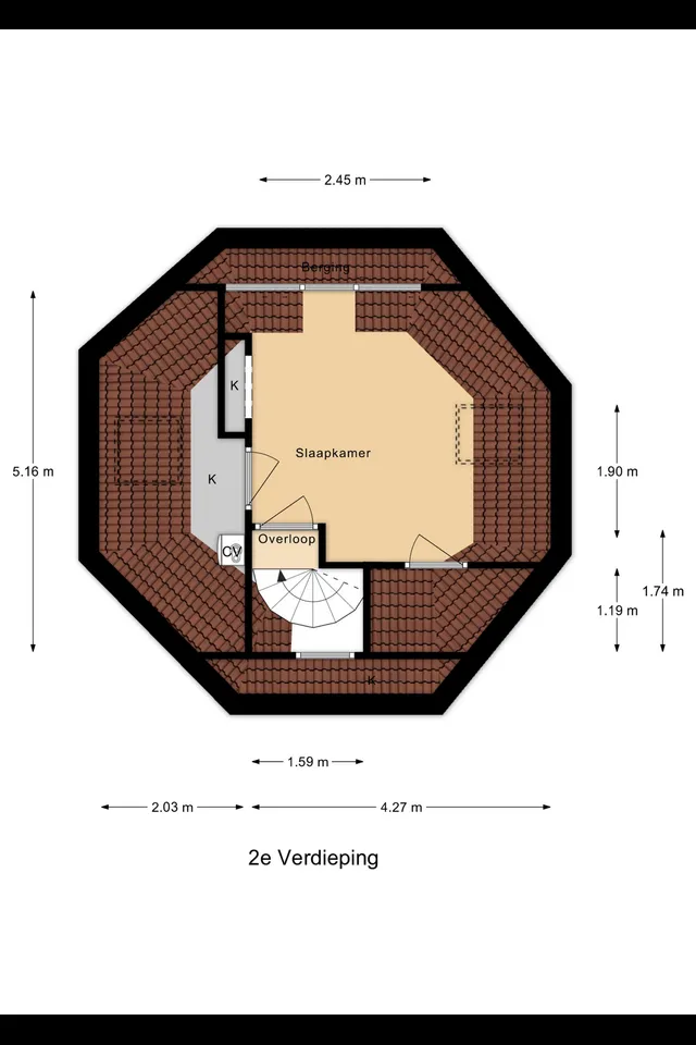 Plattegrond 6 van West Ringdijk 52