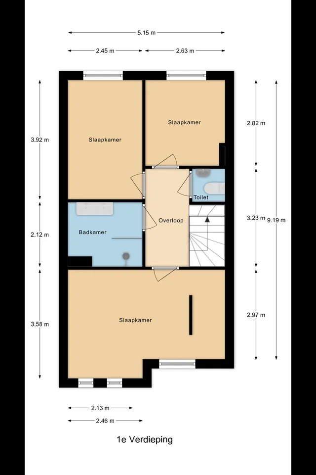 Plattegrond 2 van Landvoogdes 41