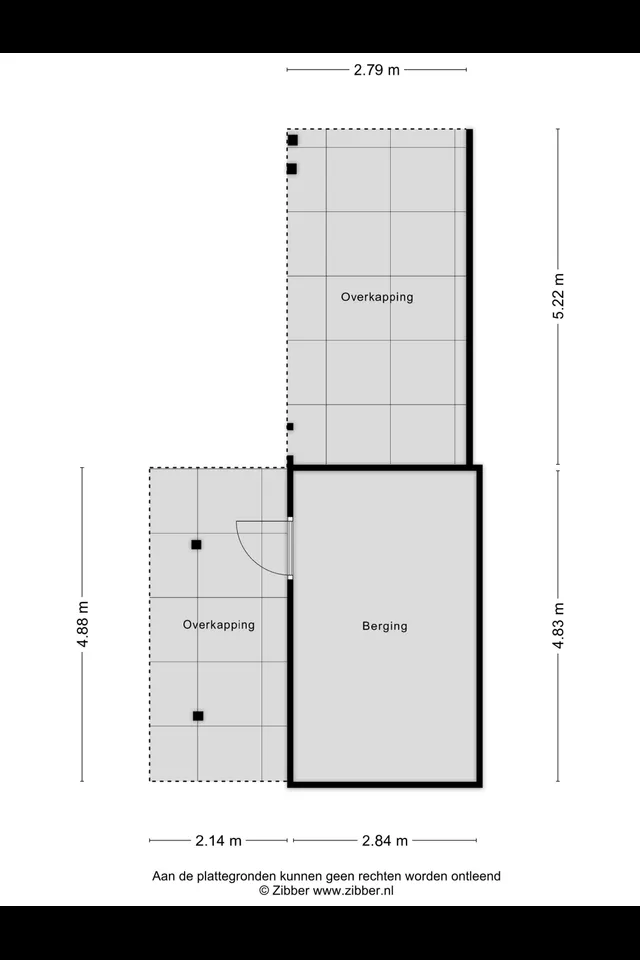 Plattegrond 2 van Platteweg 37