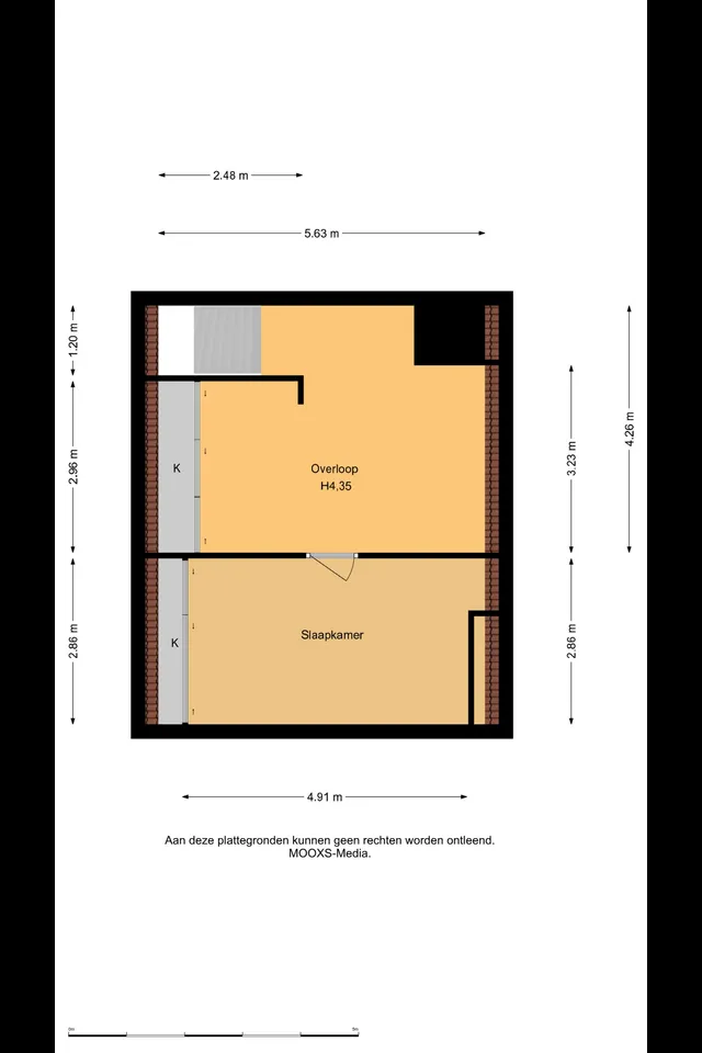 Plattegrond 2 van H.B.S.Laan 26