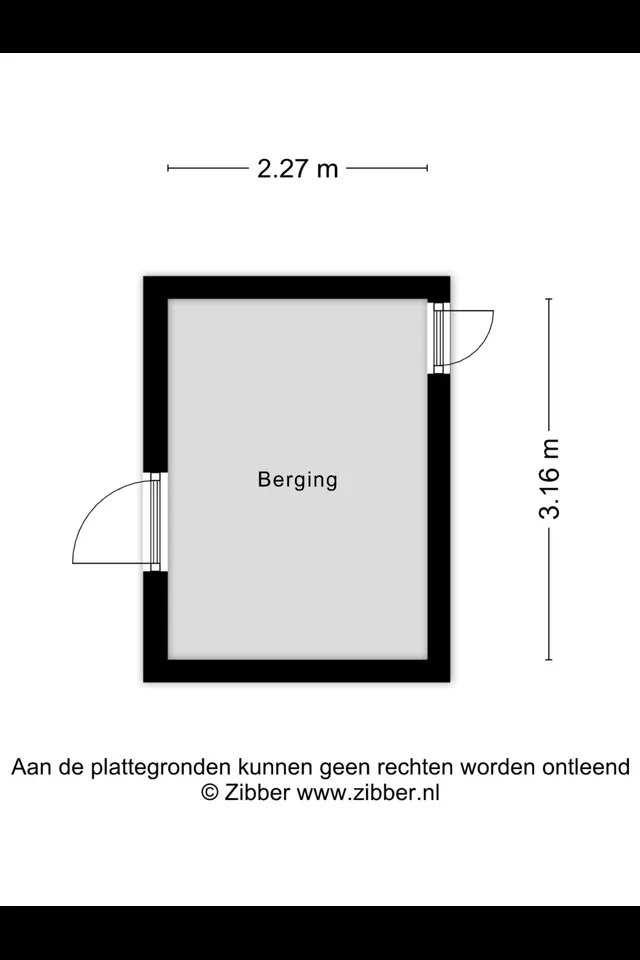 Plattegrond 2 van Frederik Hendriklaan 17