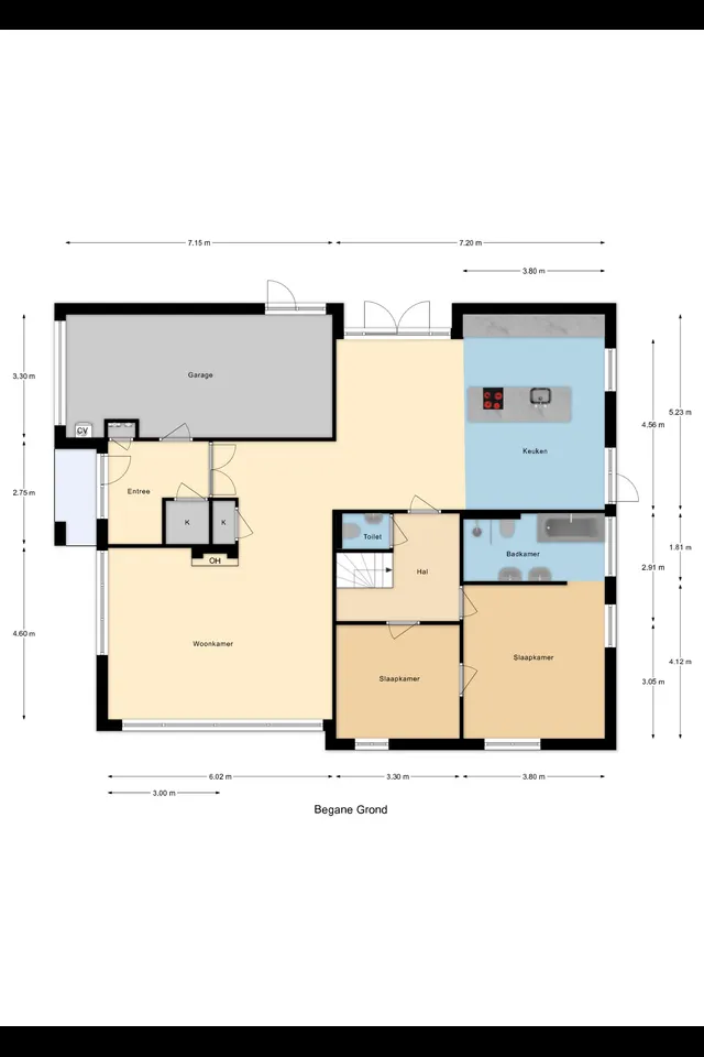 Plattegrond 1 van Fazantenlaan 25