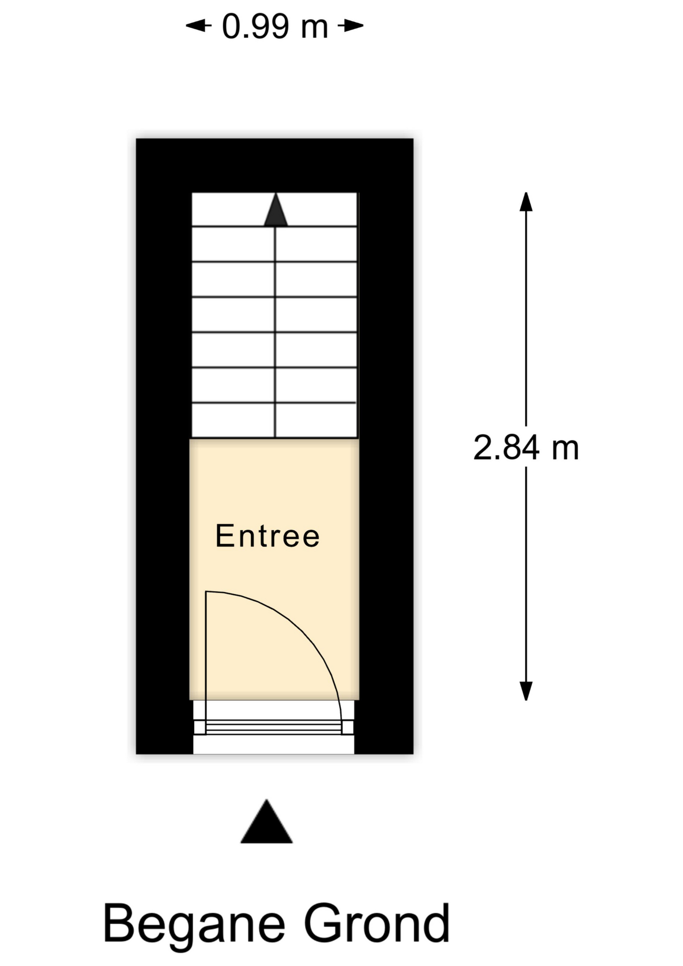 Plattegrond 1 van Rochussenstraat 195B 02