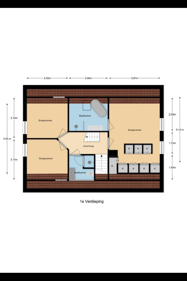 Plattegrond 2 van Dijkweg 4