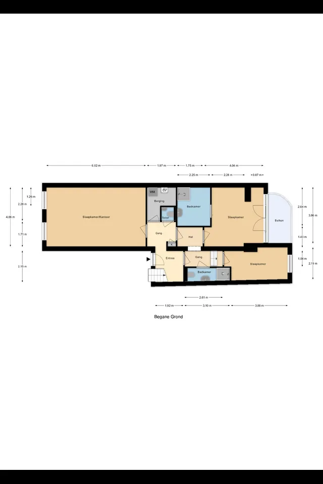 Plattegrond 2 van Heemraadssingel 186A