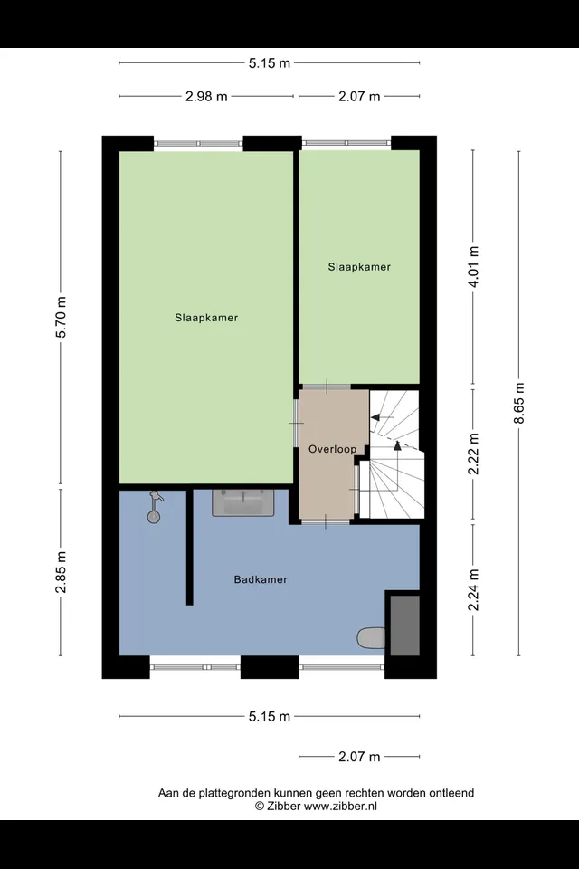 Plattegrond 2 van Aakwerf 8