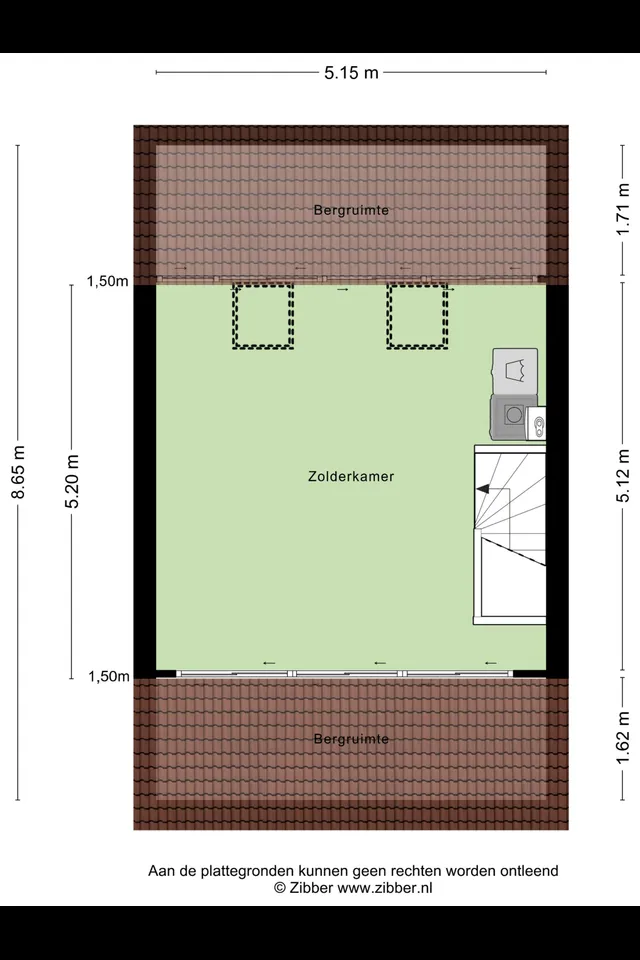 Plattegrond 3 van Aakwerf 8