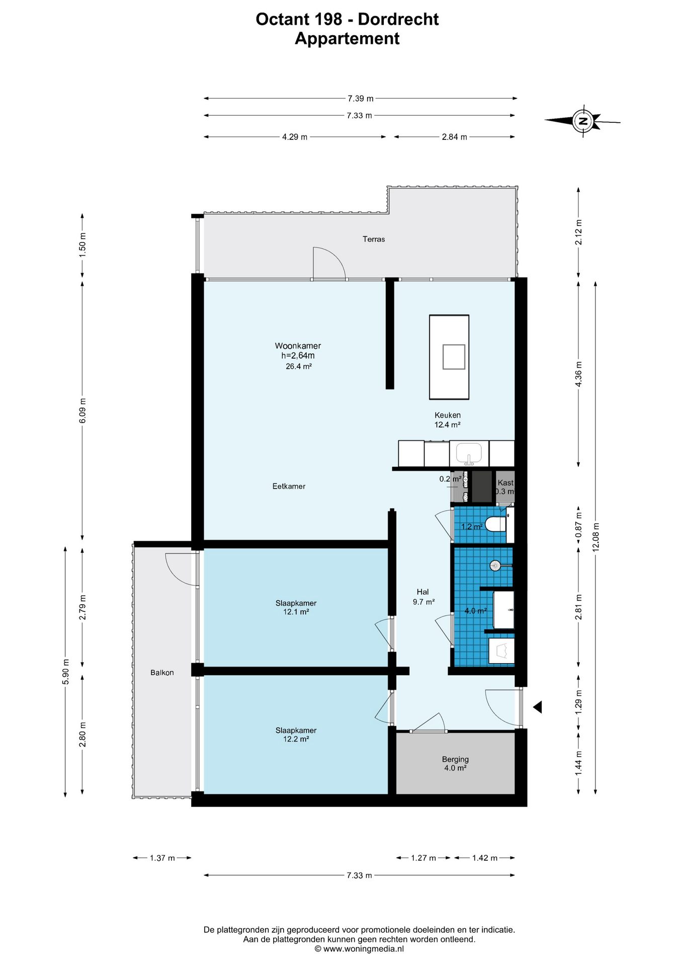 Plattegrond 1 van Octant 198