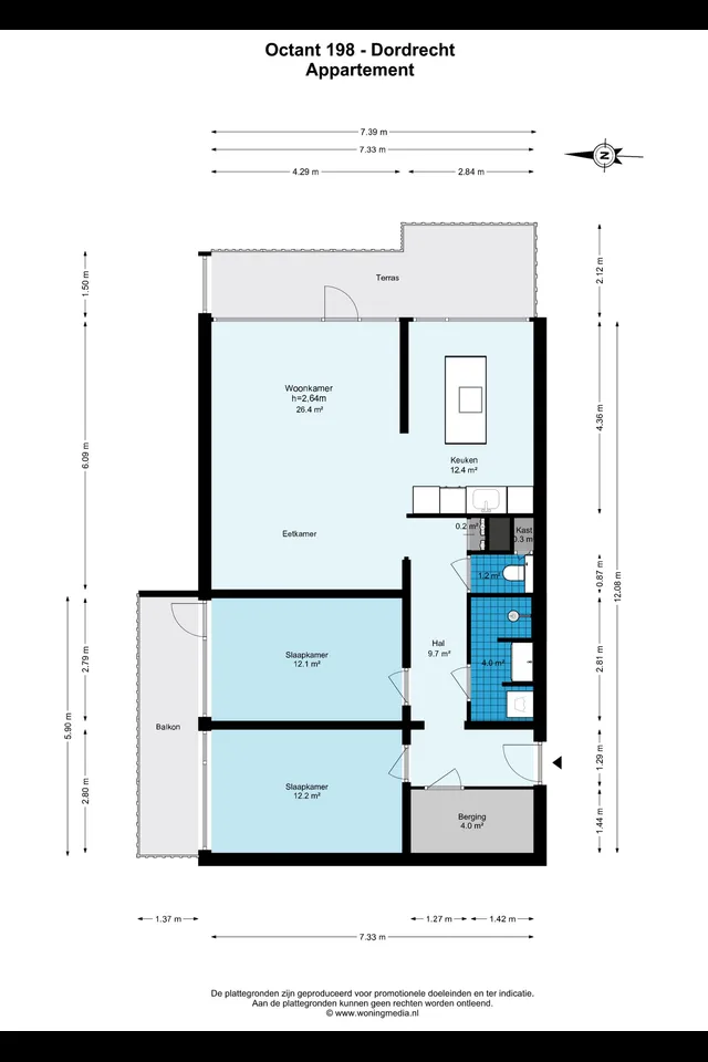 Plattegrond 1 van Octant 198