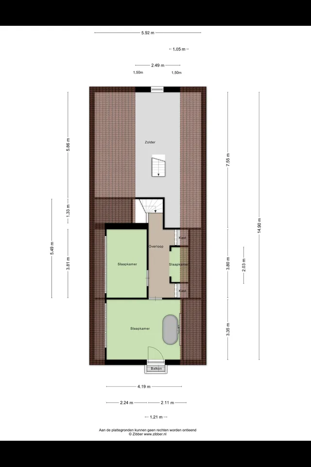 Plattegrond 7 van Oud-Bodegraafseweg 101