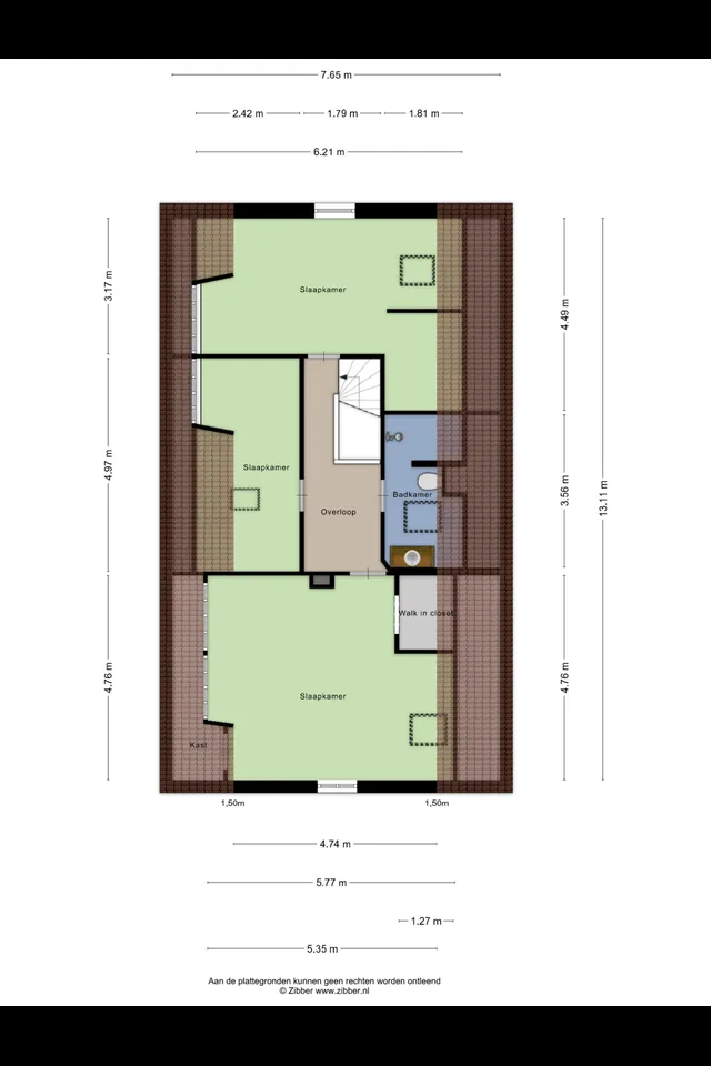 Plattegrond 2 van Oud-Bodegraafseweg 101