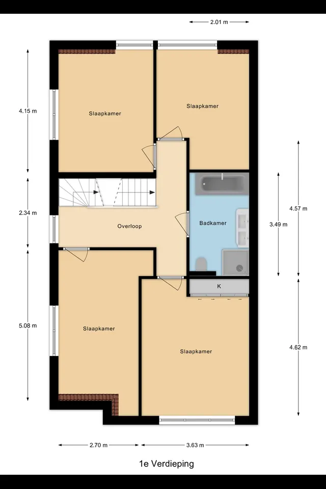 Plattegrond 2 van Vlinderslag 72