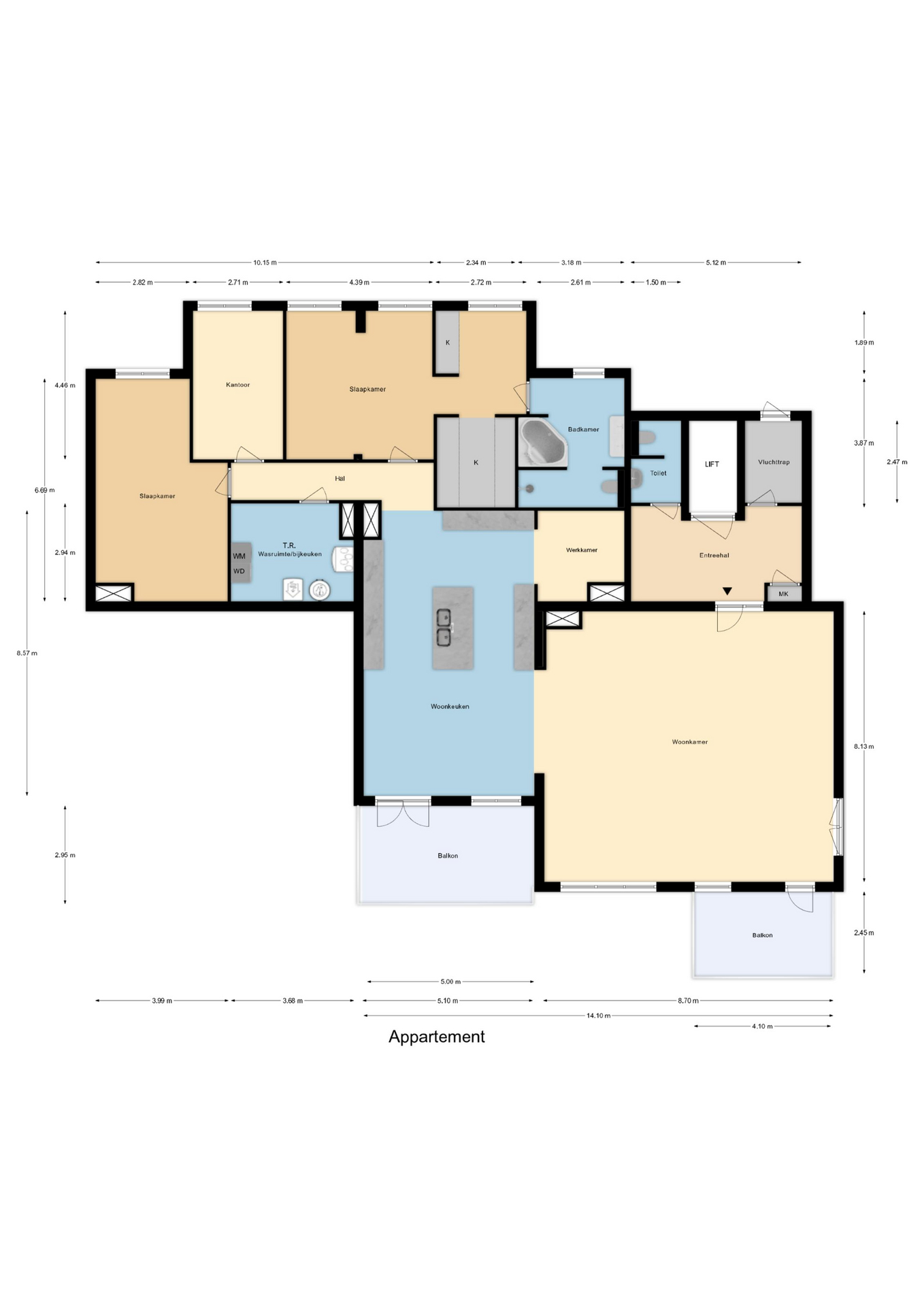Plattegrond 1 van Stationsplein 202