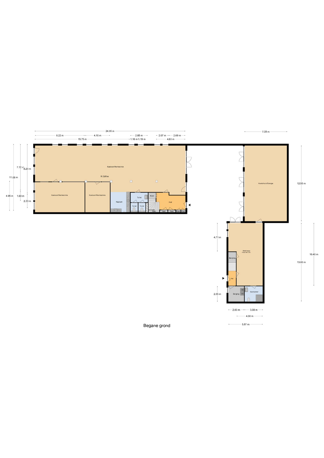 Plattegrond 1 van Noordvliet 139