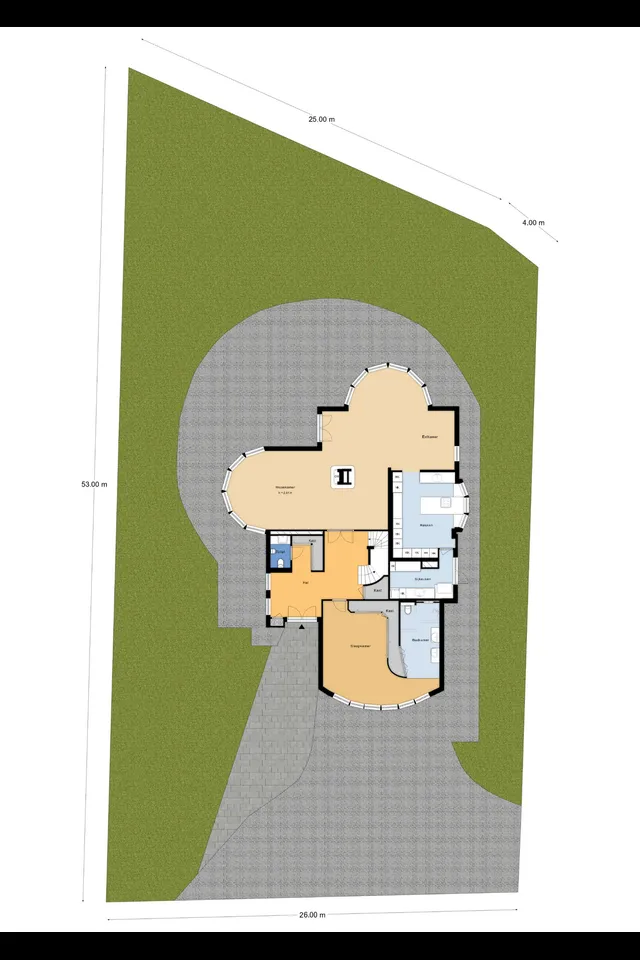 Plattegrond 1 van Muisbroekseweg 25