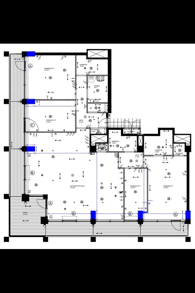 Plattegrond 1 van Rodezand 3C 43