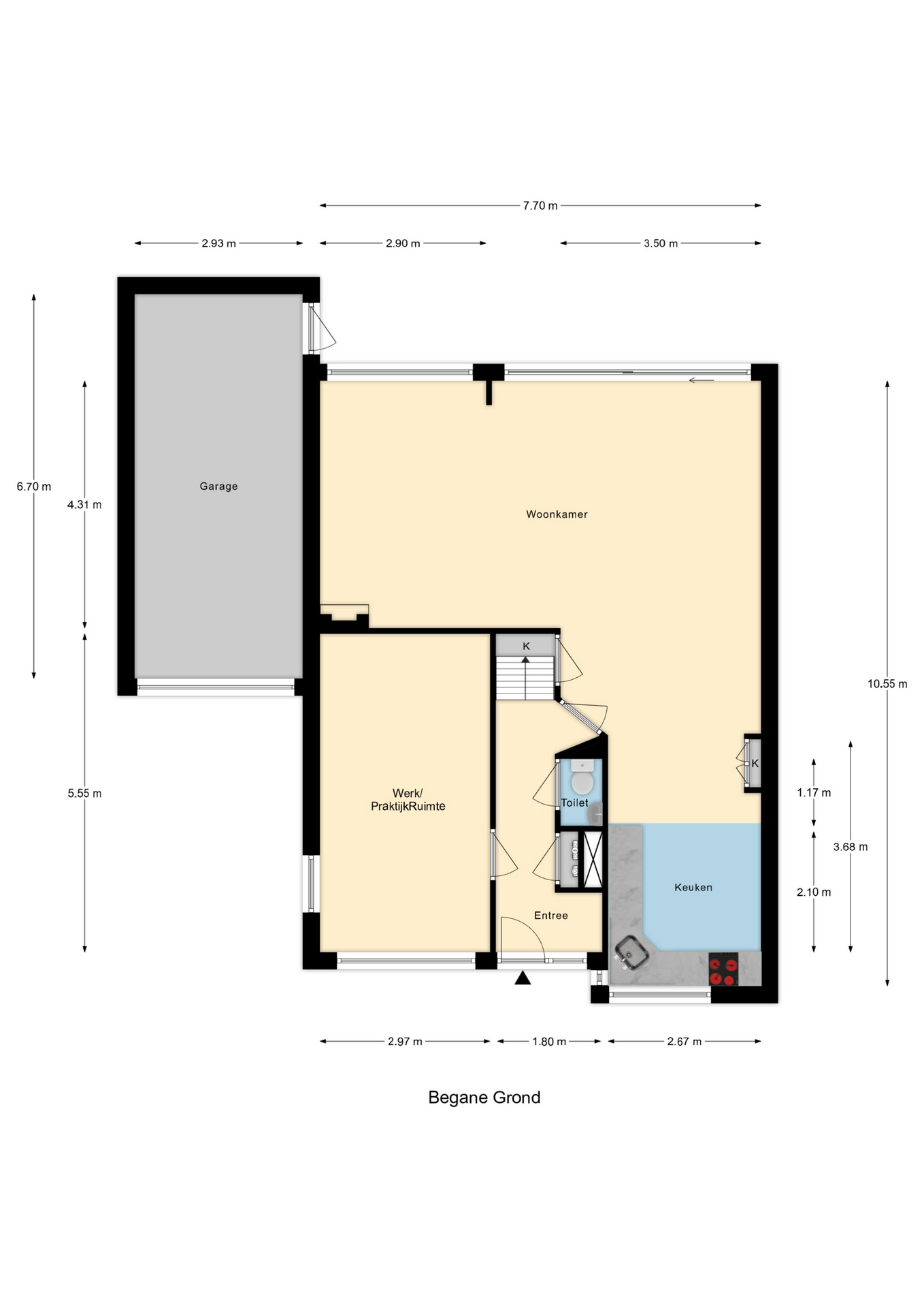 Plattegrond 1 van Portugesezoom 1
