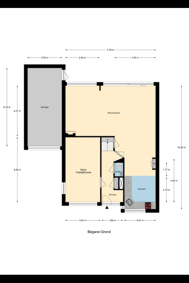 Plattegrond 1 van Portugesezoom 1