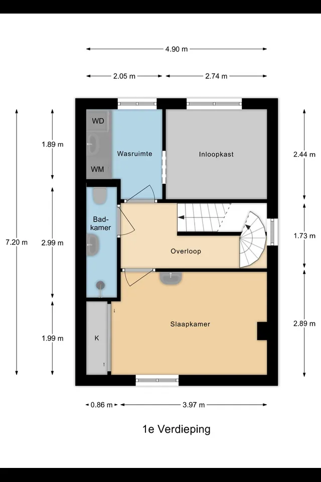 Plattegrond 2 van Drost IJsermansingel 5