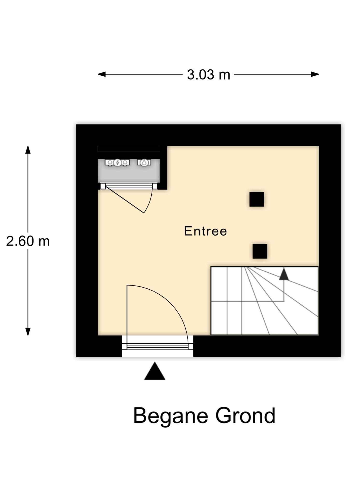 Plattegrond 1 van Alan Turingstraat 5