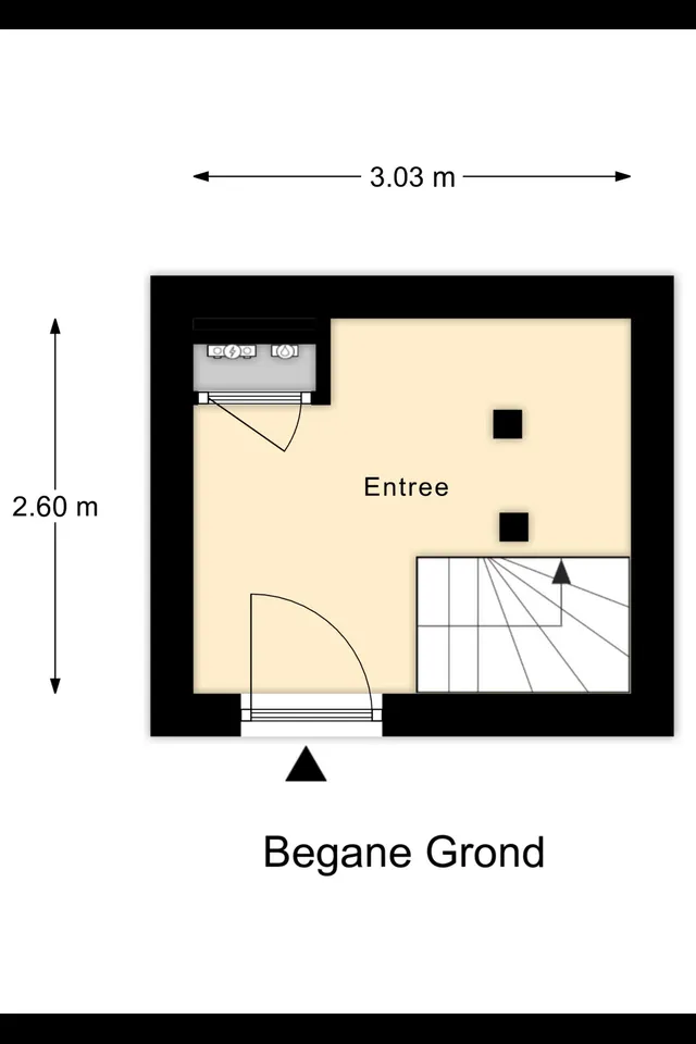 Plattegrond 1 van Alan Turingstraat 5