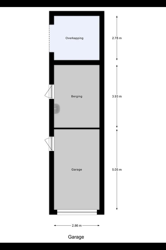 Plattegrond 4 van Dorpsweg 2