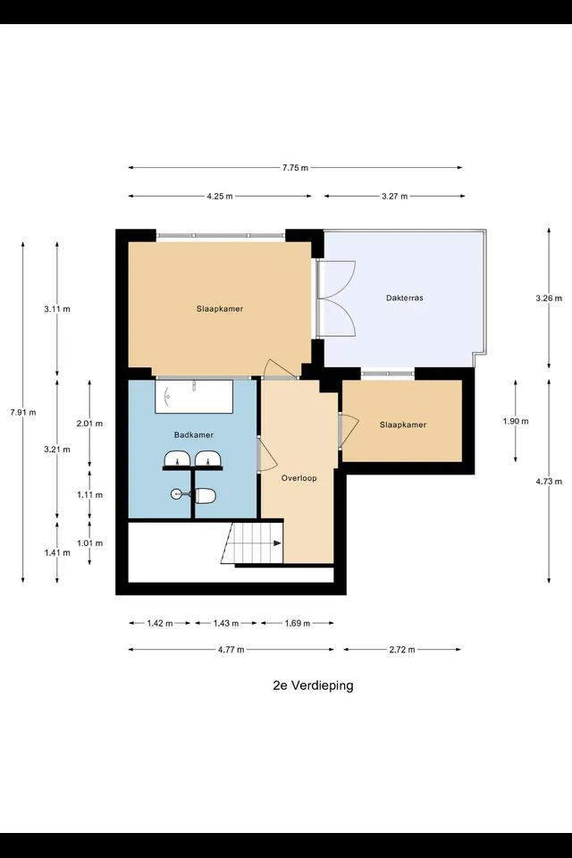 Plattegrond 2 van Heemraadssingel 208C