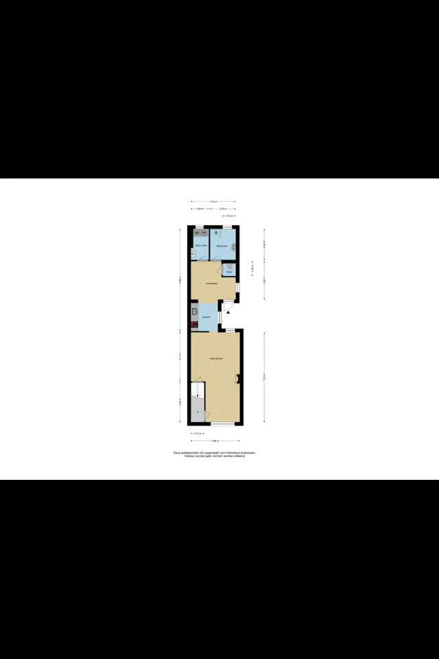 Plattegrond 1 van 's-Gravenweg 192