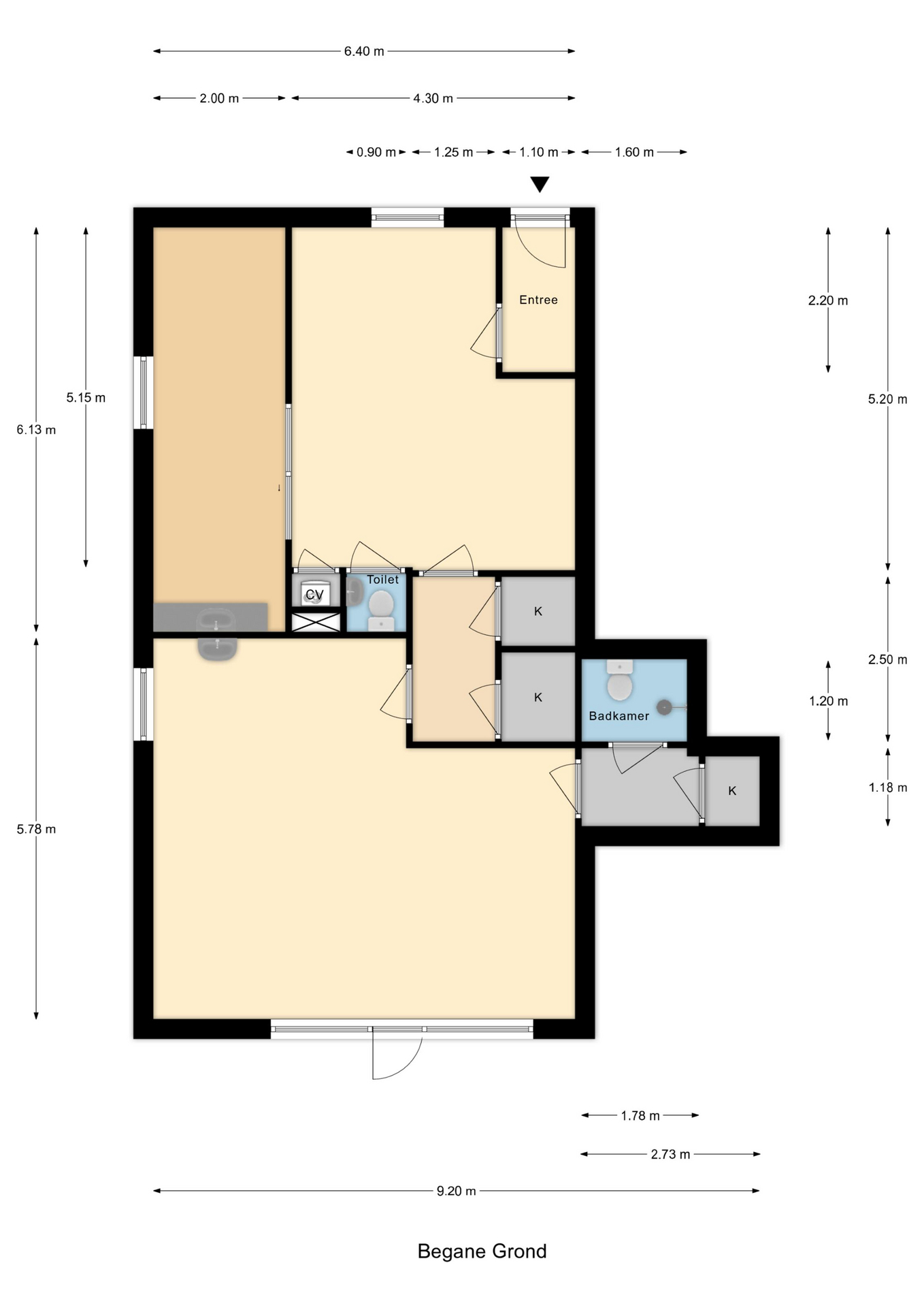 Plattegrond 1 van Ravelstraat 26