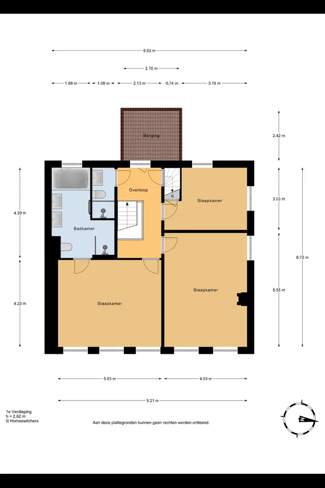 Plattegrond 2 van Smitsweg 1