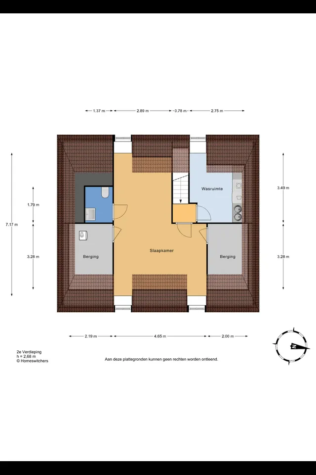 Plattegrond 3 van Smitsweg 1