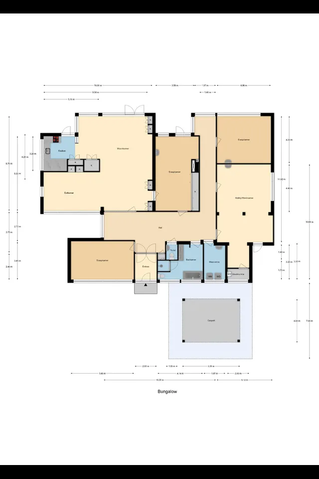 Plattegrond 1 van Regulierenstraat 5