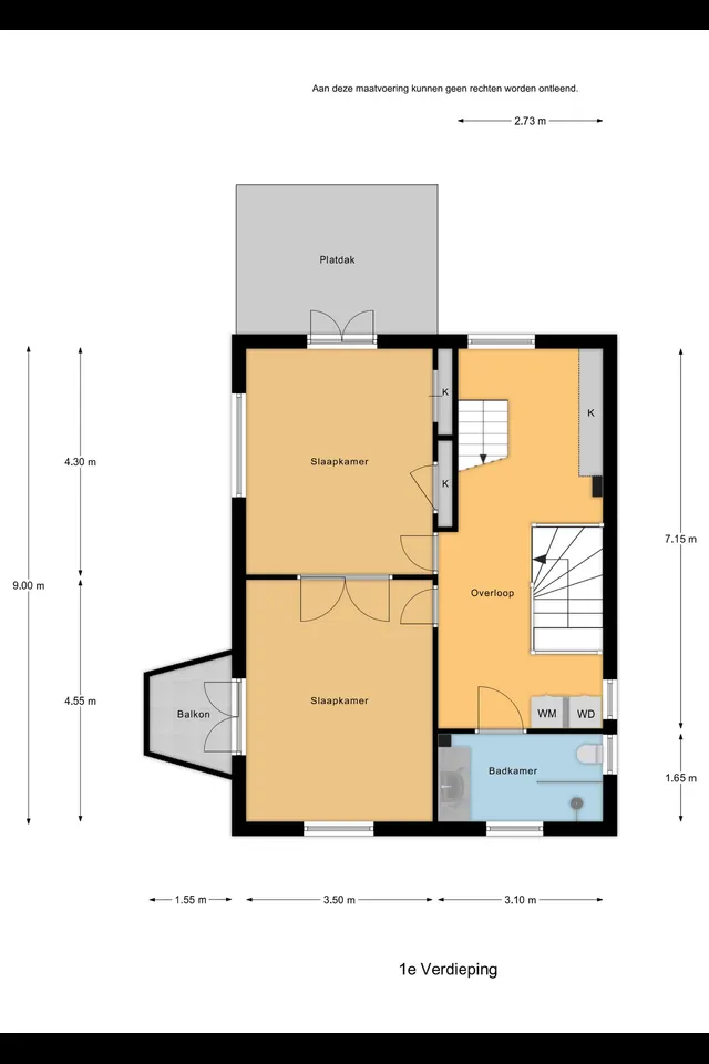 Plattegrond 2 van Dorpsweg 3