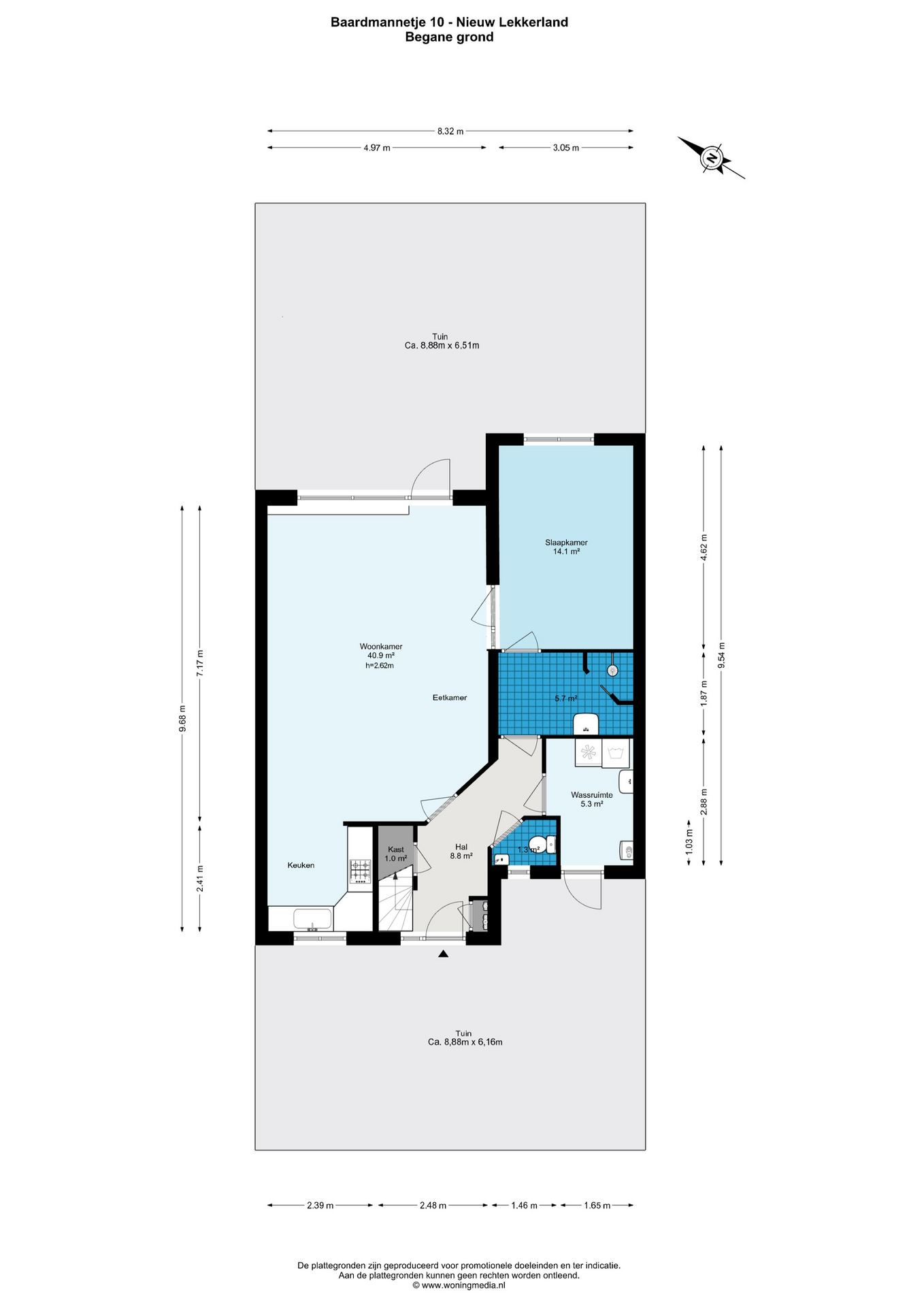 Plattegrond 1 van Baardmannetje 10
