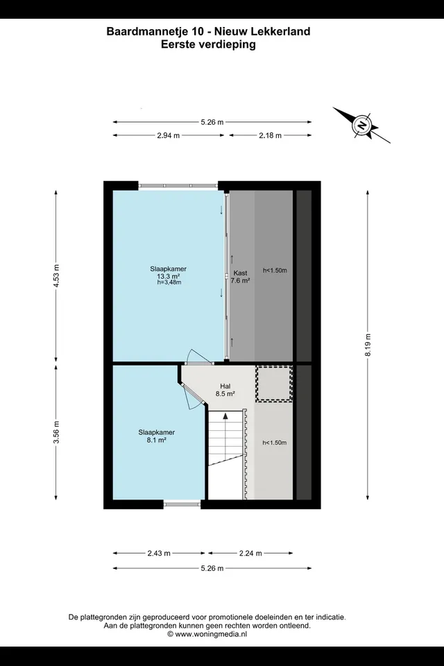 Plattegrond 2 van Baardmannetje 10