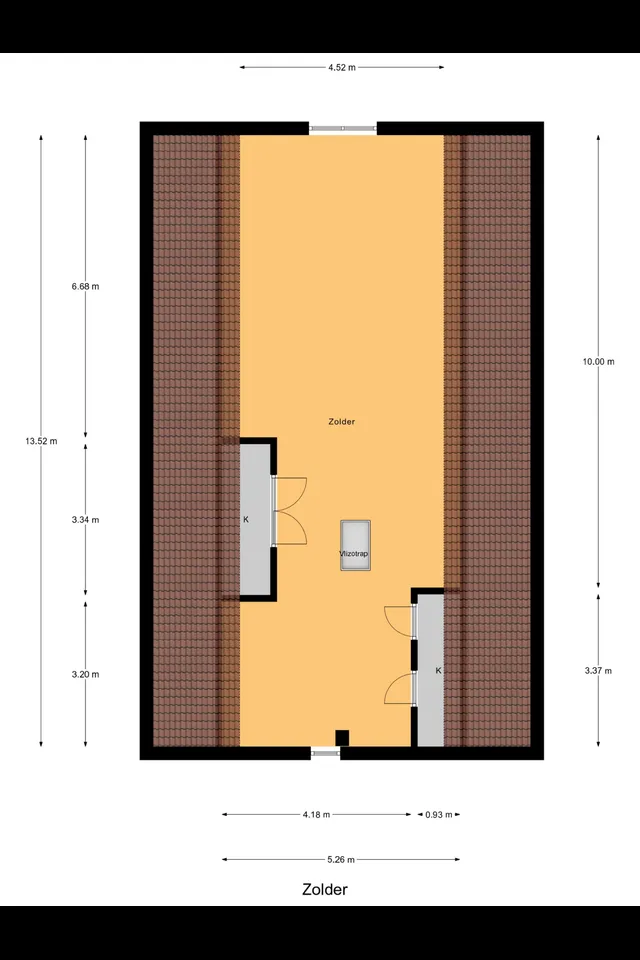 Plattegrond 5 van Henry Fordstraat 7
