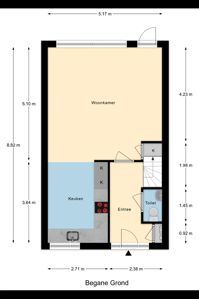 Plattegrond 1 van Pauwoog 2