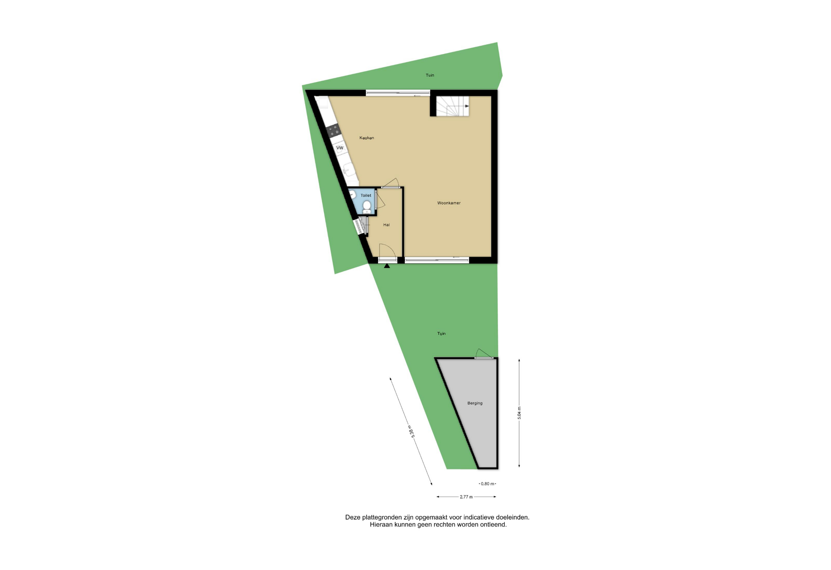 Plattegrond 1 van Fresiaveld 8