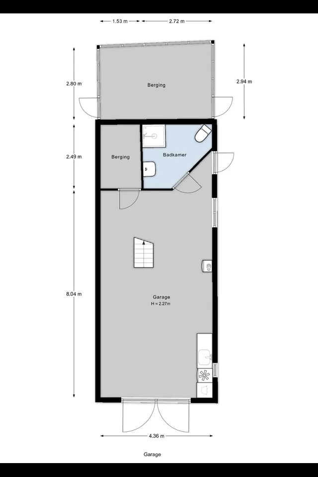 Plattegrond 7 van Hoofdweg-Zuid 18
