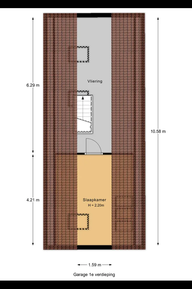 Plattegrond 9 van Hoofdweg-Zuid 18