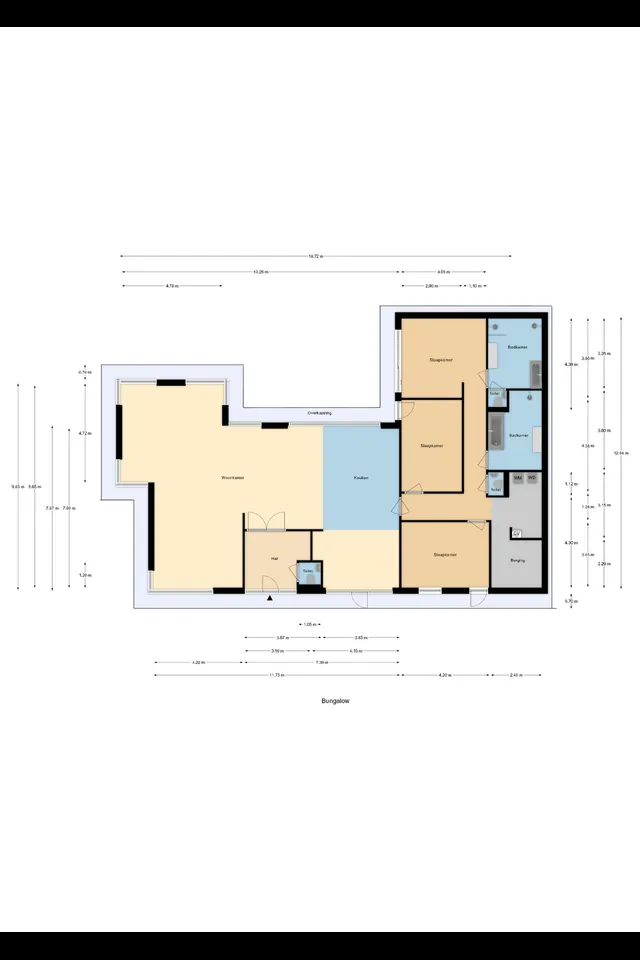 Plattegrond 1 van Duinlaan 5