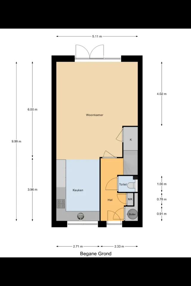 Plattegrond 1 van Het Swyn 23