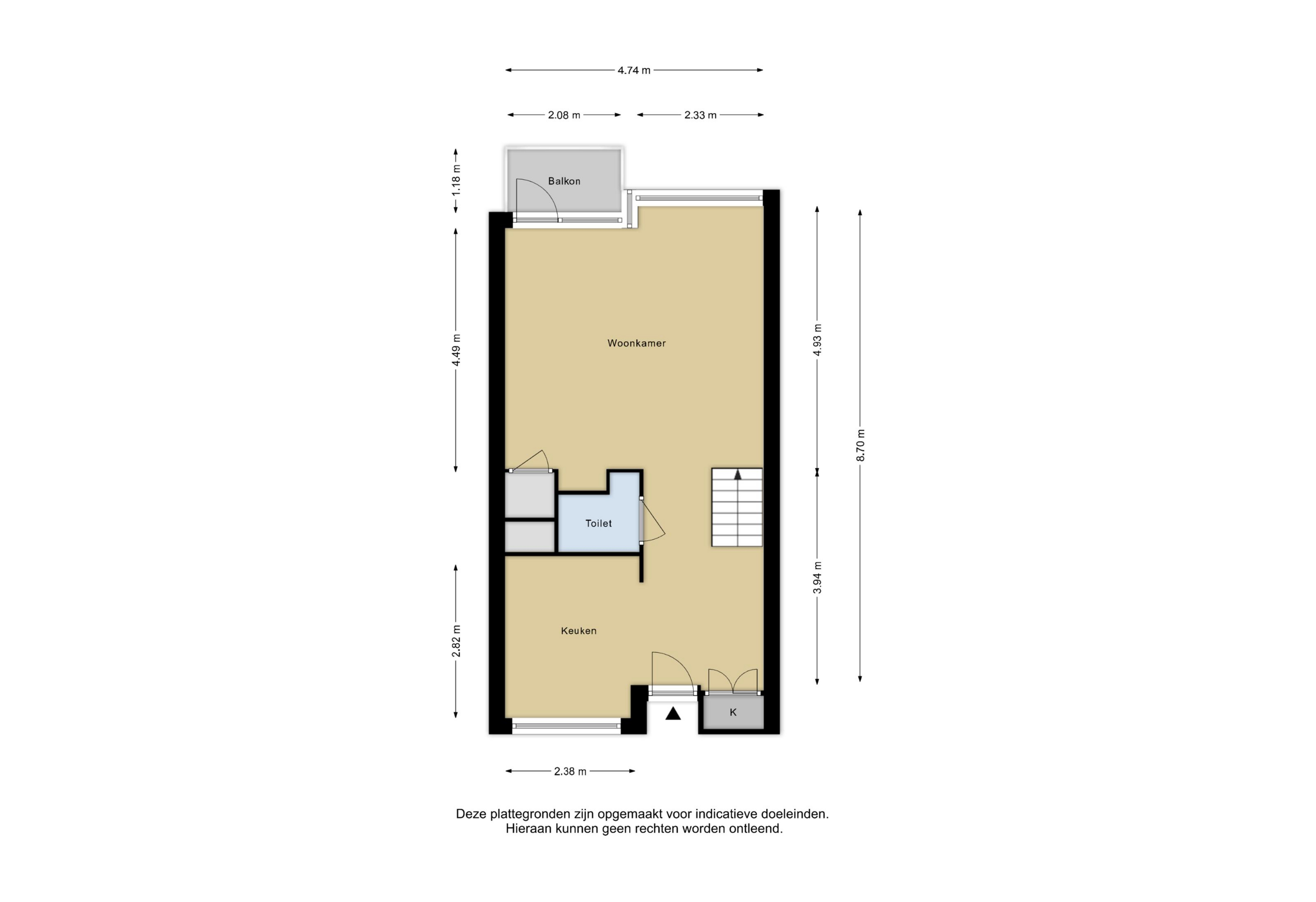 Plattegrond 1 van Ir Leemansstraat 11