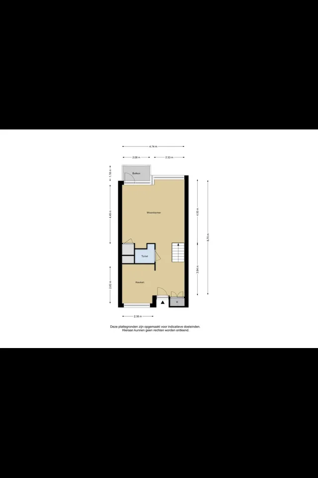 Plattegrond 1 van Ir Leemansstraat 11