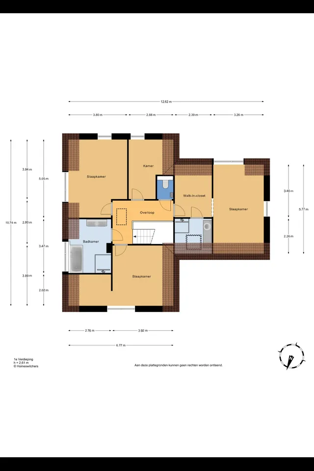 Plattegrond 2 van Vissersstraat 5