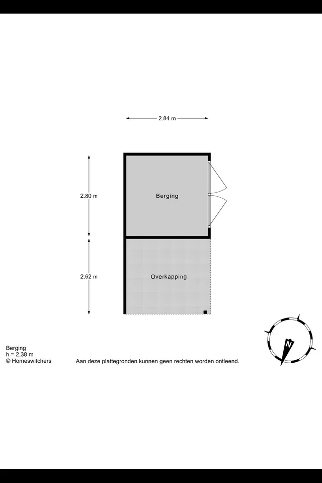 Plattegrond 3 van Vissersstraat 5