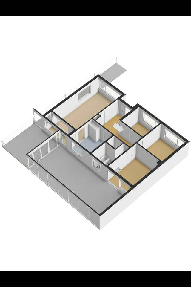 Plattegrond 4 van Henry Fordstraat 7