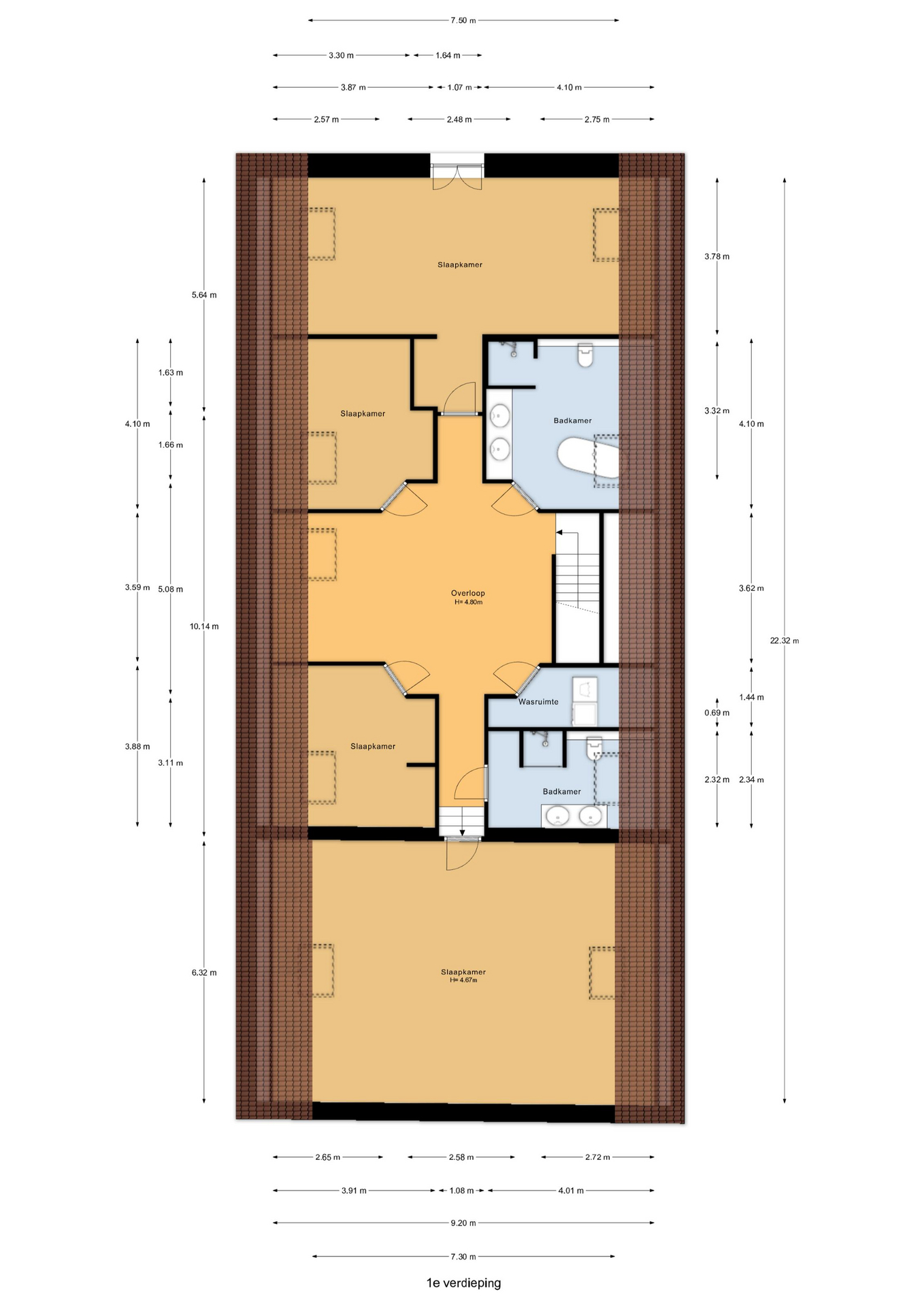 Plattegrond 1 van 's-Gravenweg 240