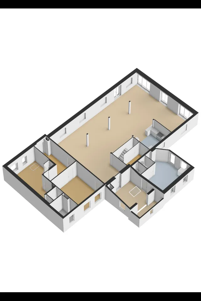 Plattegrond 4 van 's-Gravenweg 240